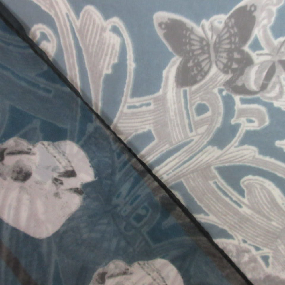 Art Chiffon Skulls Design Polyester Scarf - Square - 3411