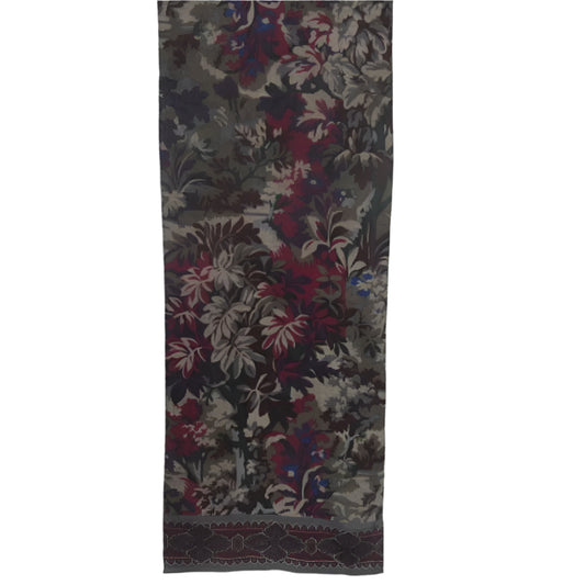 Liz Claiborne Floral Silk Scarf - Long - 3451