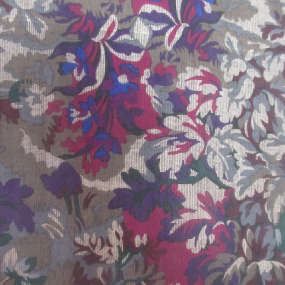 Liz Claiborne Floral Silk Scarf - Long - 3451