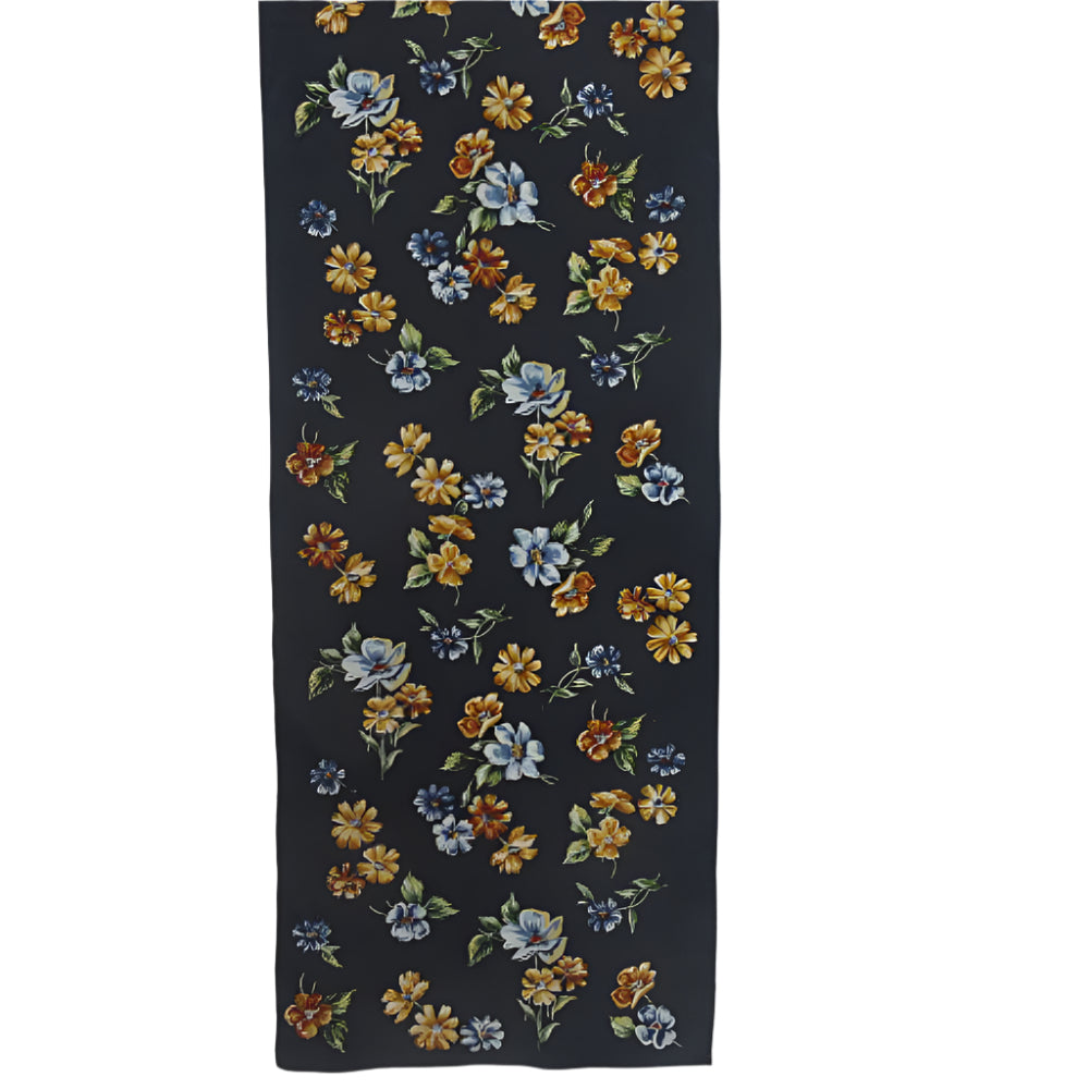 Talbots Floral Silk Scarf - Long - 3472