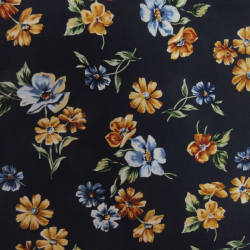 Talbots Floral Silk Scarf - Long - 3472