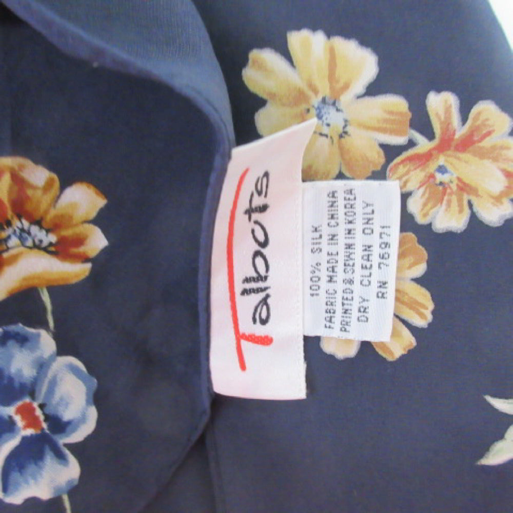 Talbots Floral Silk Scarf - Long - 3472