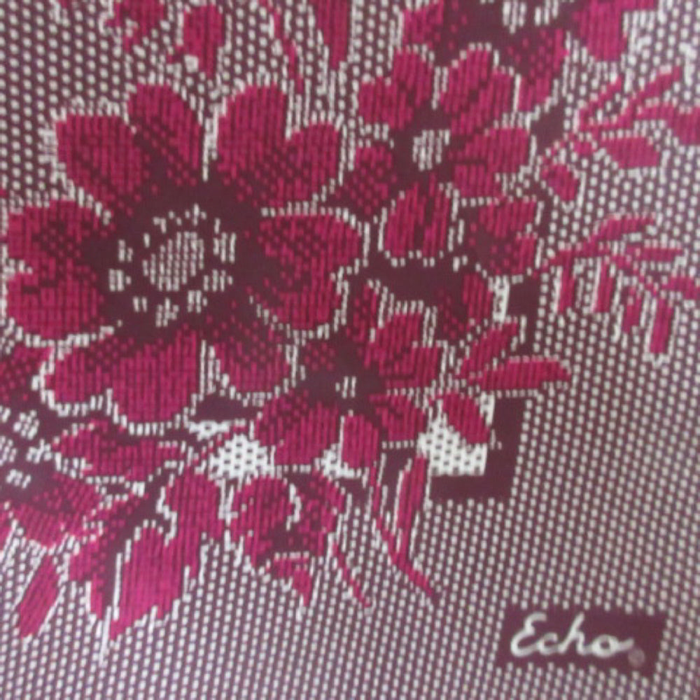 Echo Floral Silk Scarf - Square - 3485