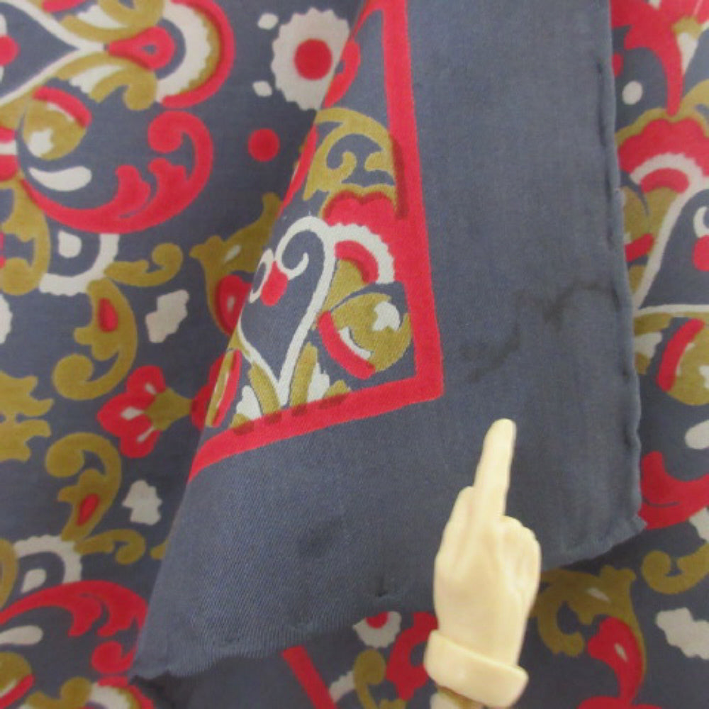 Echo Abstract Silk Scarf - Square – 3488