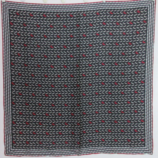 Hi Heel Shoes Silk Scarf - Square - 3490