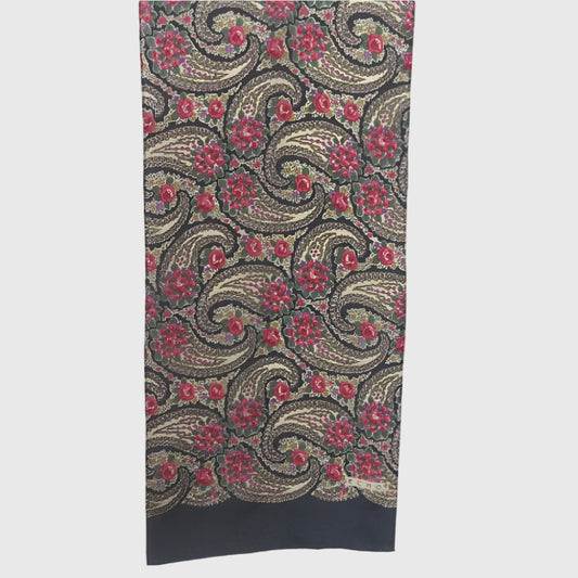 Echo Paisley Floral Silk Scarf - Long - 3534