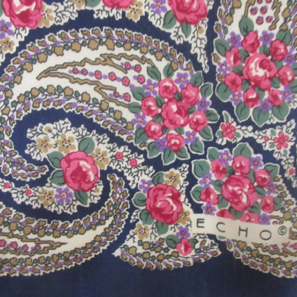Echo Paisley Floral Silk Scarf - Long - 3534