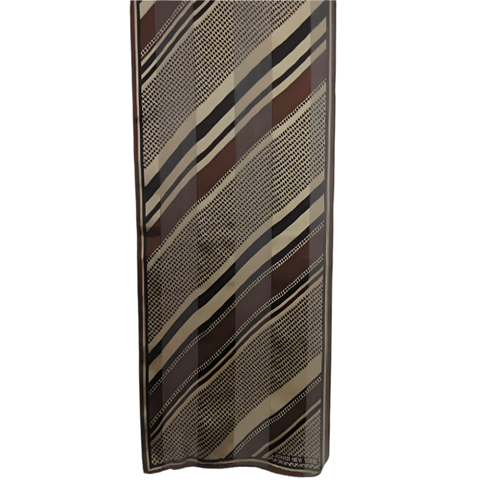 Jones New York Geometric Silk Scarf - Long - 3537