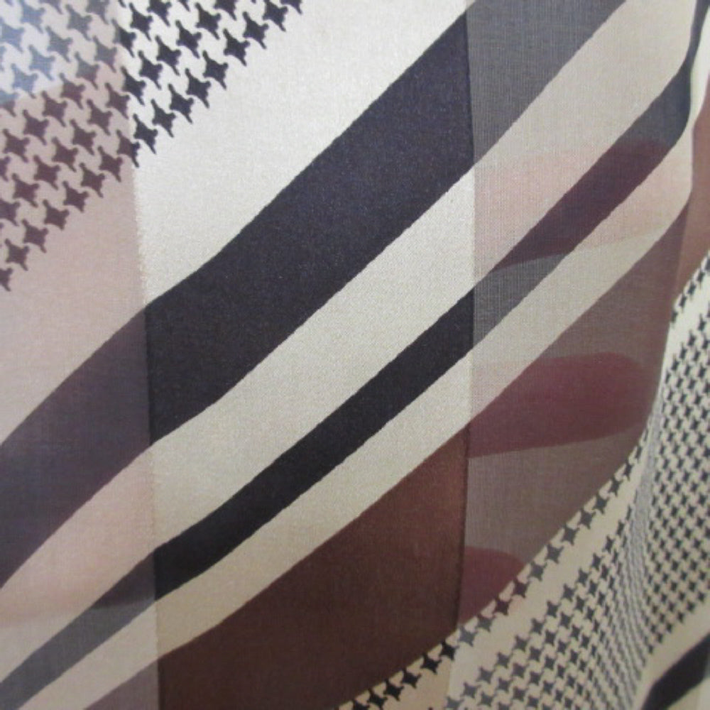Jones New York Geometric Silk Scarf - Long - 3537