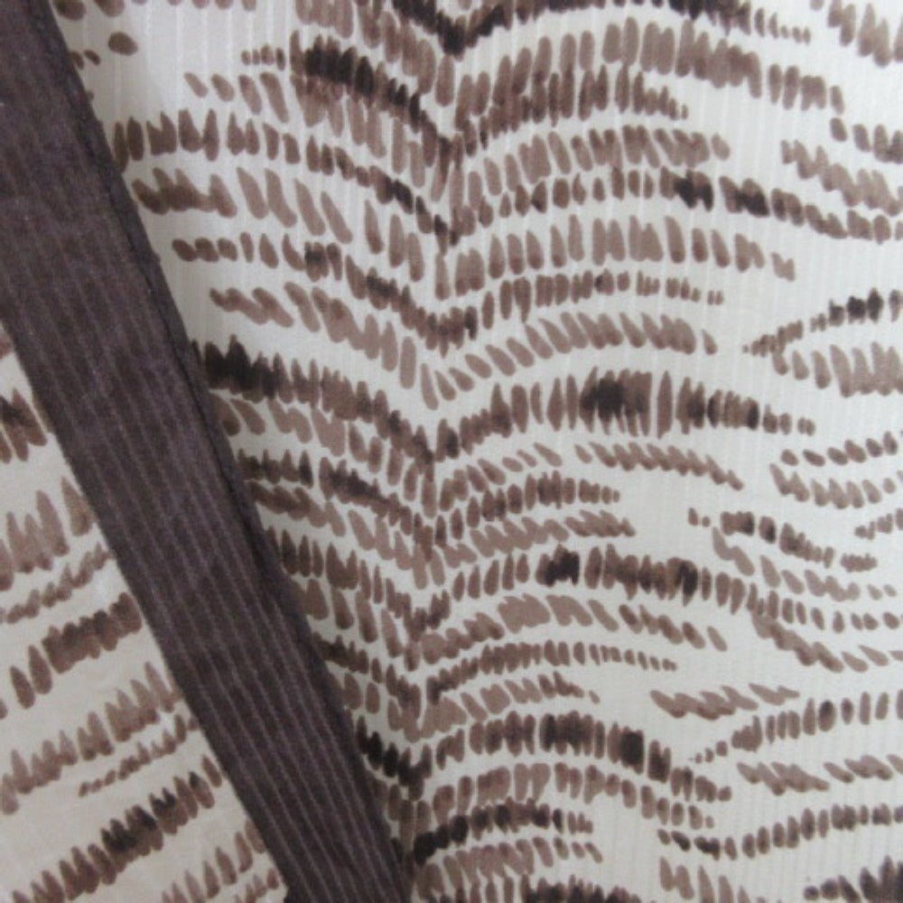 Oscar de la Renta Animal Print Silk Scarf Long - 3564