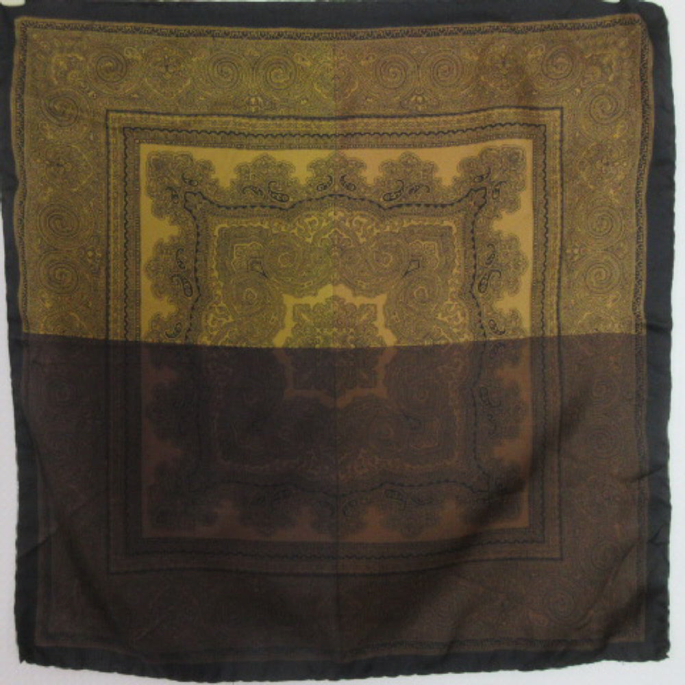 Arthur Frederich Silk Scarf - Mens 18" Pocket Square - 3610