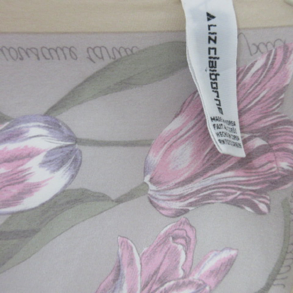 Liz Claiborne Designer Silk Scarf - Square - 3631