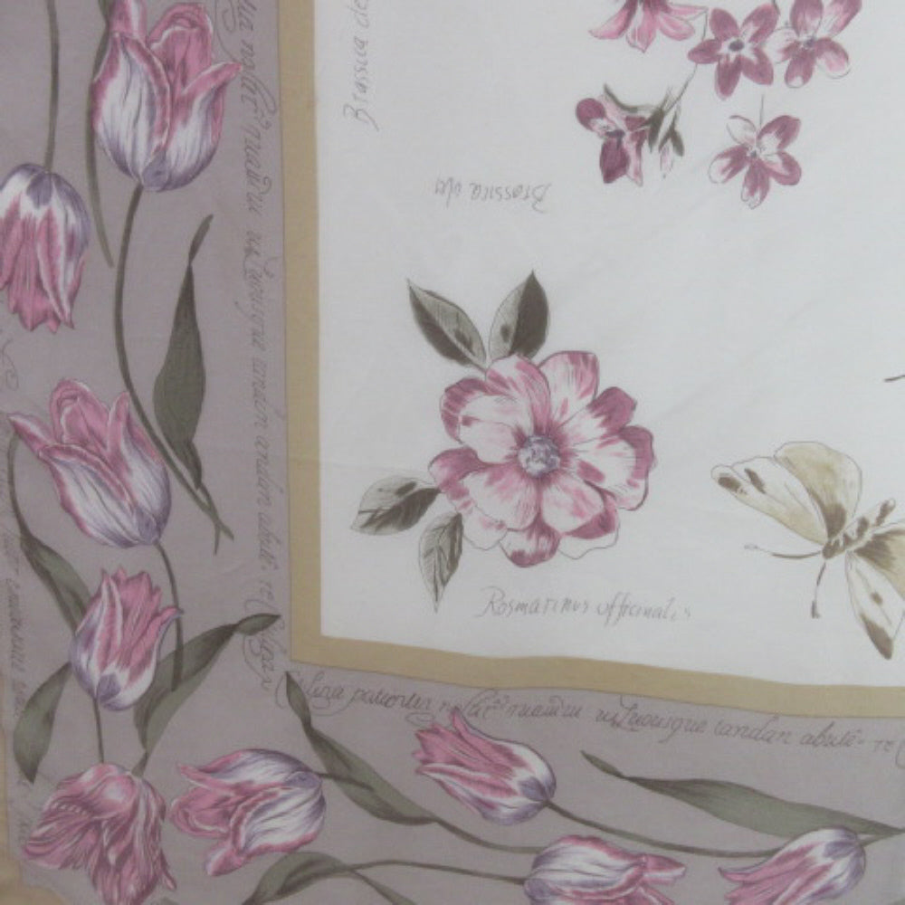 Liz Claiborne Designer Silk Scarf - Square - 3631