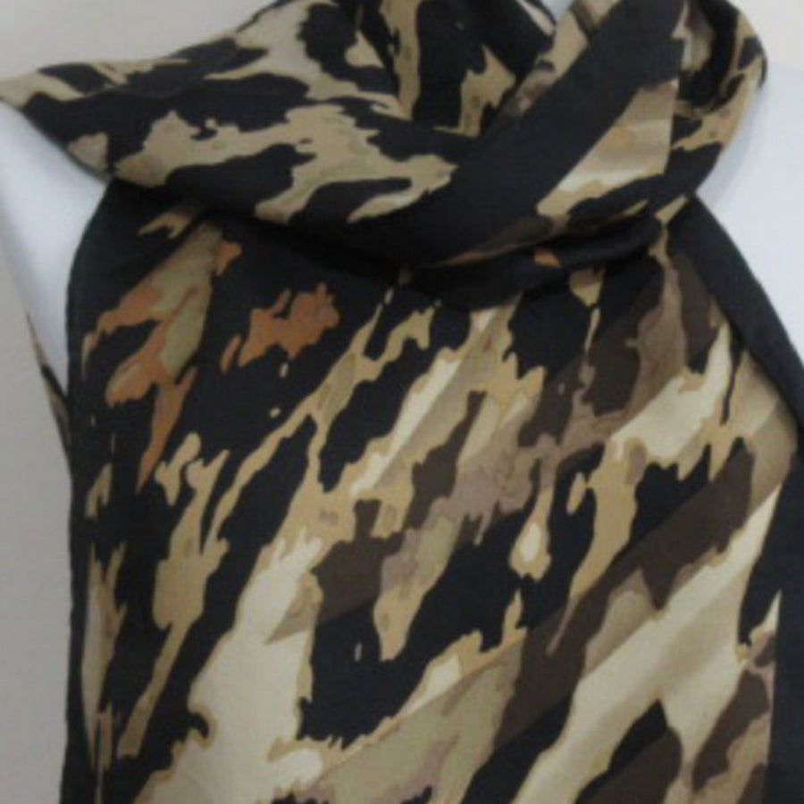 Adrienne Vittadini Silk Scarf - Long - 3641
