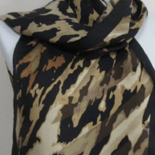 Adrienne Vittadini Silk Scarf - Long - 3641