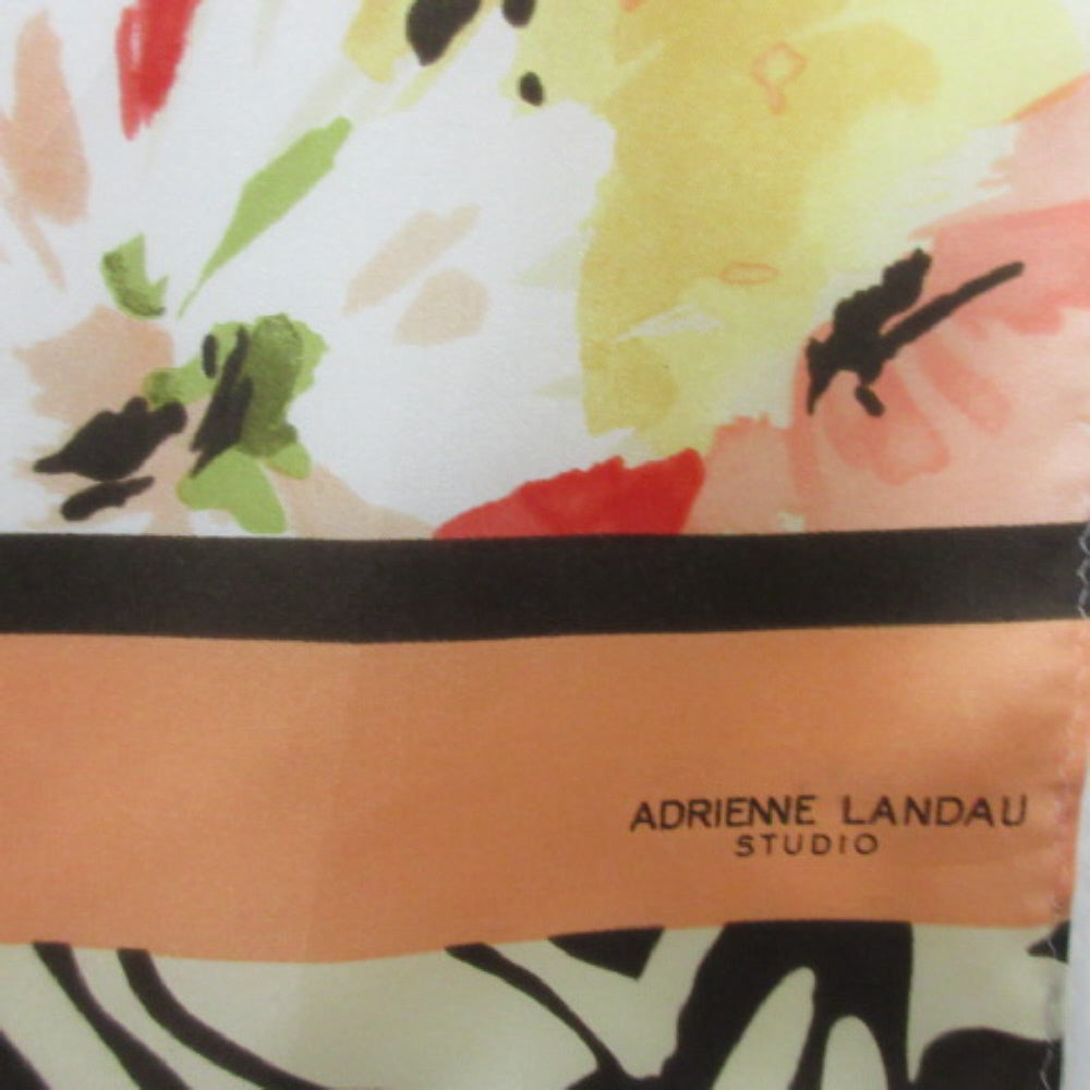 Adrienne Landau Designer Silk Scarf - Long - 3642