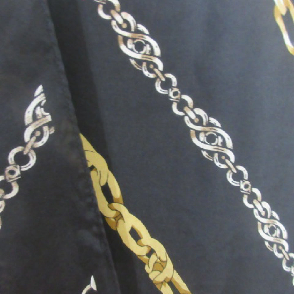 Adrienne Landau Chain Link Silk Scarf - Long - 3643