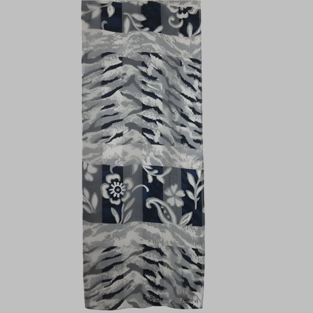 Adrienne Vittadini Silk Scarf - Long - 3678