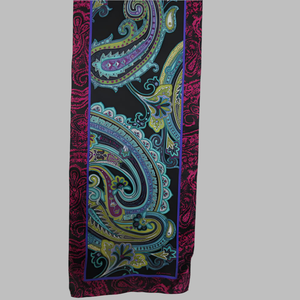 Anne Klein Designer Silk Scarf - Long - 3680