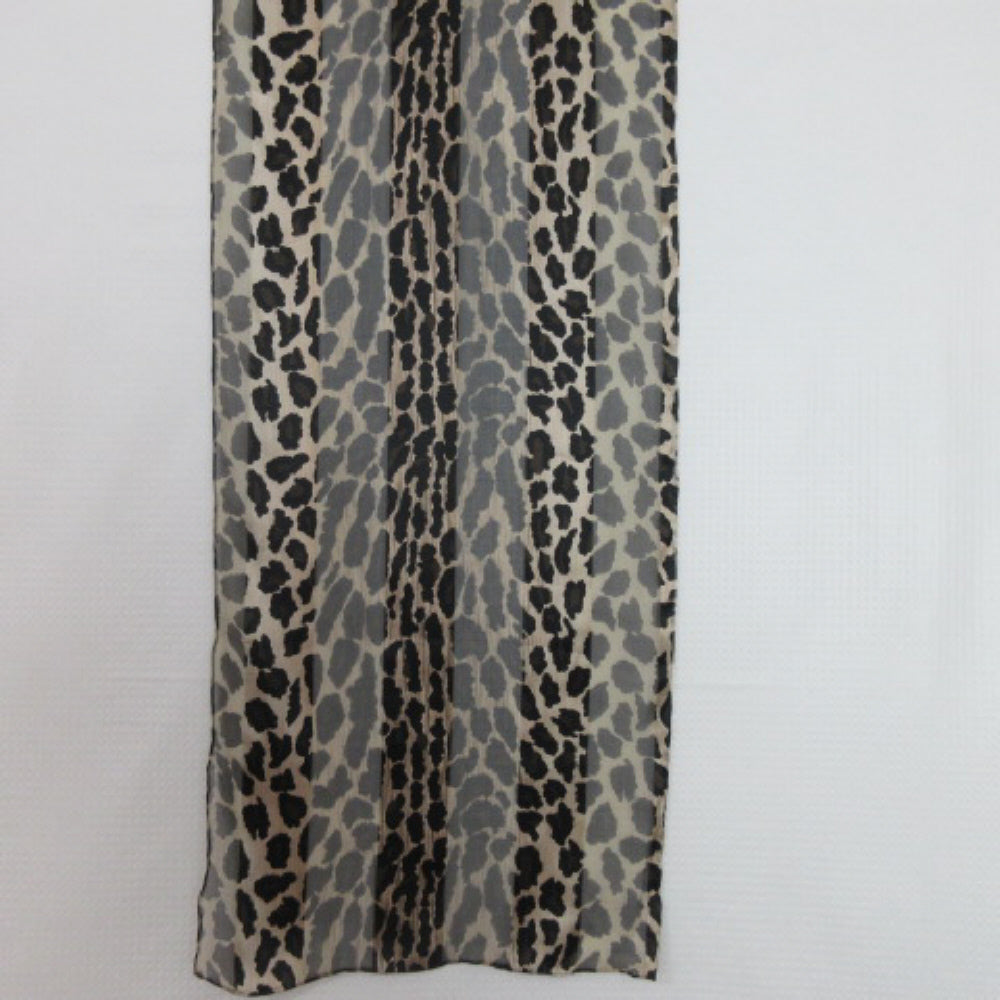 Basha Animal Print Silk Scarf - Long - 3689