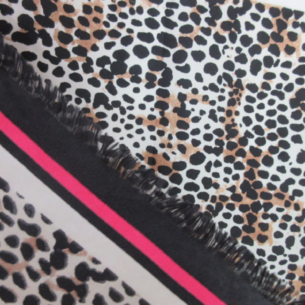 Vince Camuto Animal Print Silk Scarf - Square - 3693