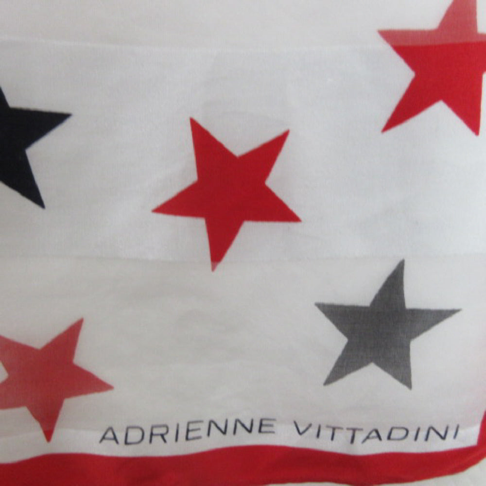 Adrienne Vittadini Silk Scarf - Small 21" Square - 3704