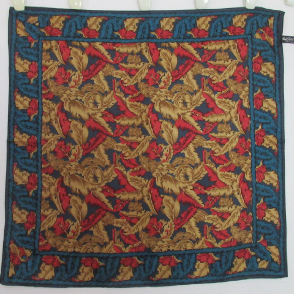 Saks Fifth Avenue Silk Scarf - Mens Pocket Square - 3706