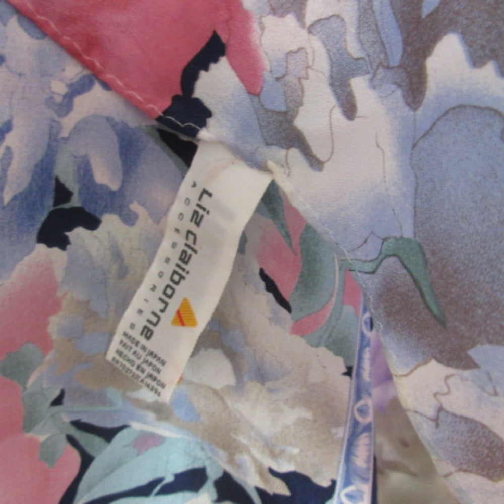 Liz Claiborne Floral Silk Scarf - Square - 3738