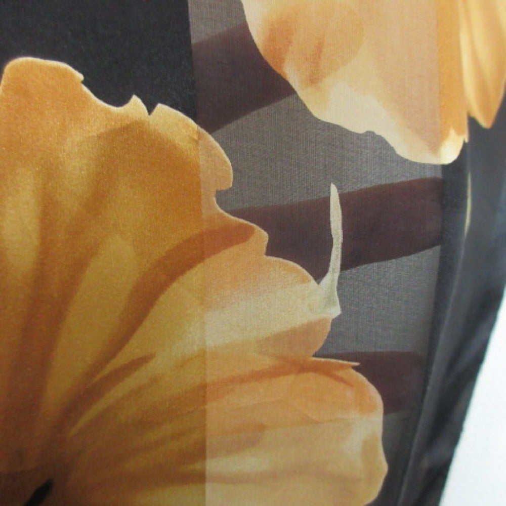 Echo Floral Silk Scarf - Long - 3779