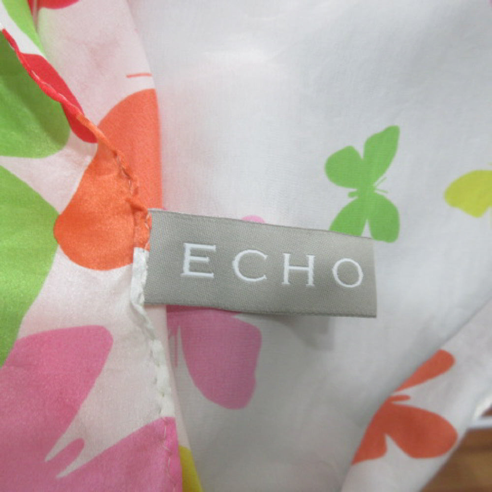 Echo Butterflies Silk Scarf Long - 3788