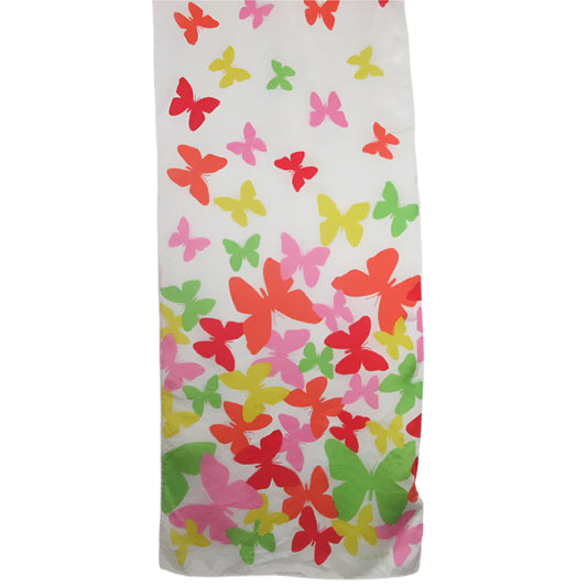 Echo Butterflies Silk Scarf Long - 3788