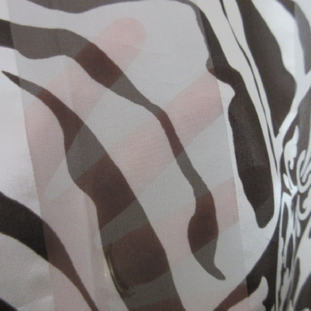 Talbots Animal Print Silk Chiffon Scarf - Square #3809