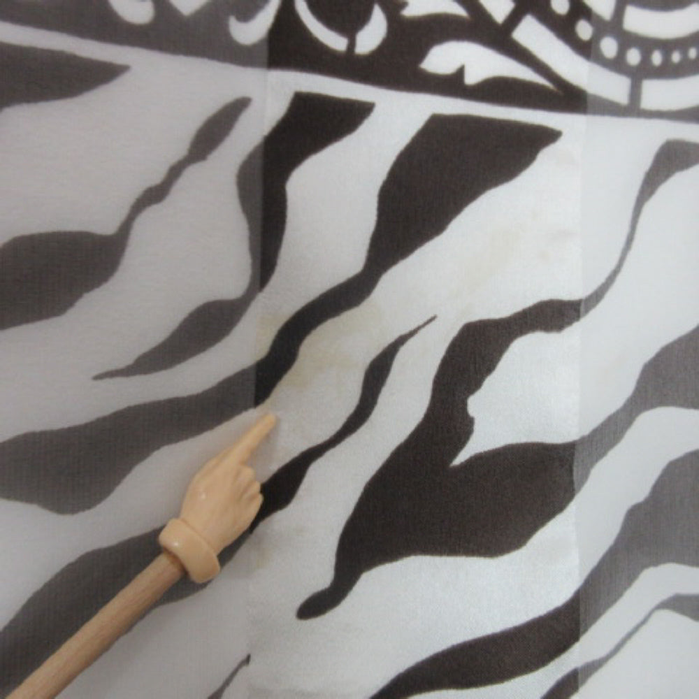 Talbots Animal Print Silk Chiffon Scarf - Square #3809