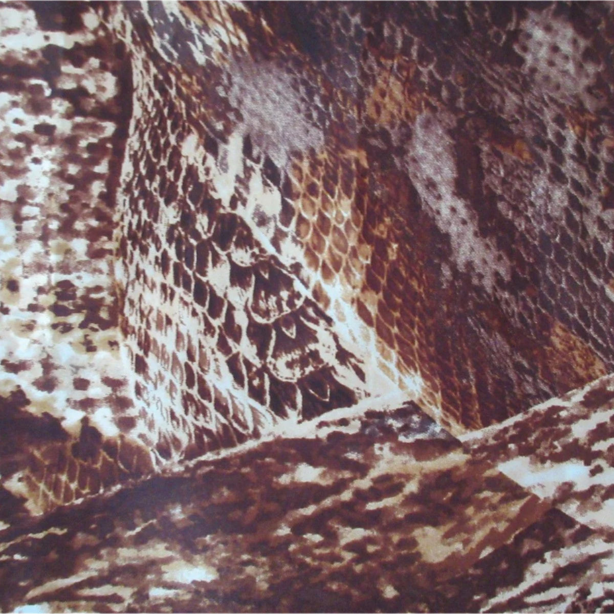 Oscar de la Renta Snakeskin Silk Scarf - Long - 5353
