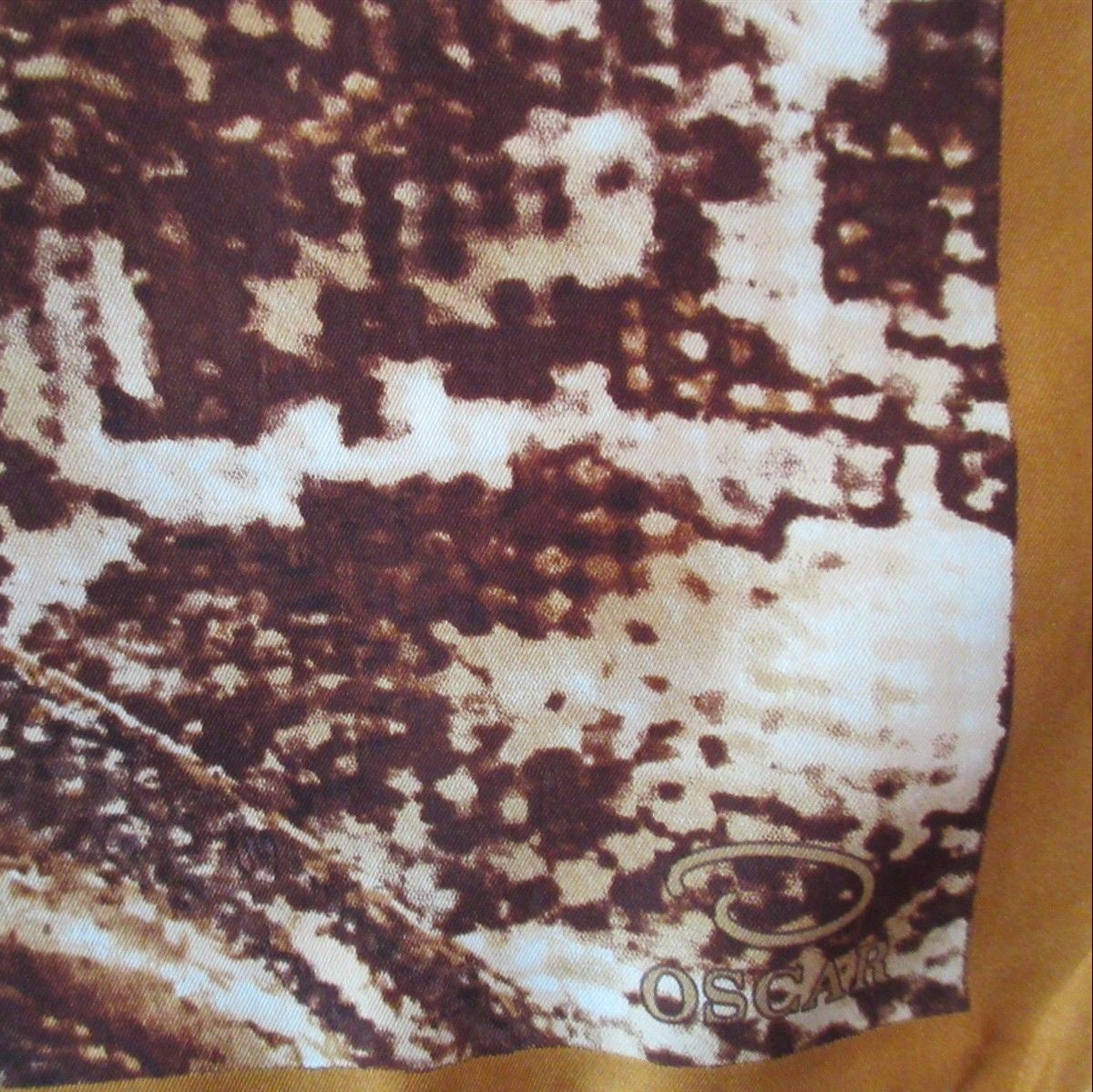 Oscar de la Renta Snakeskin Silk Scarf - Long - 5353