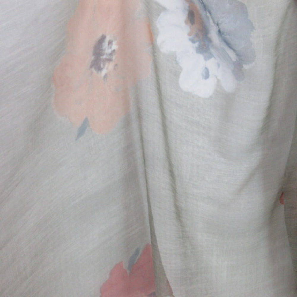 Italy Floral Lightweight Scarf - Long - 3865