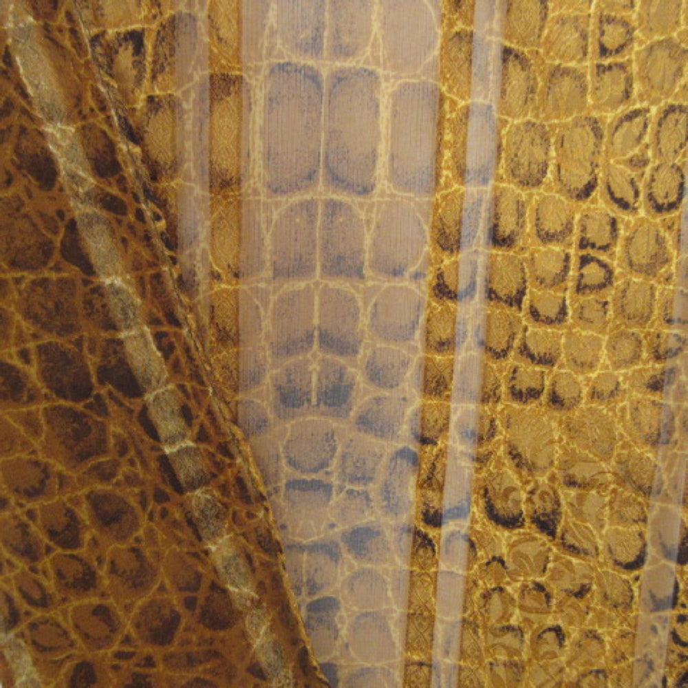 Anne Klein Snakeskin Print Silk Scarf - Long - 3872