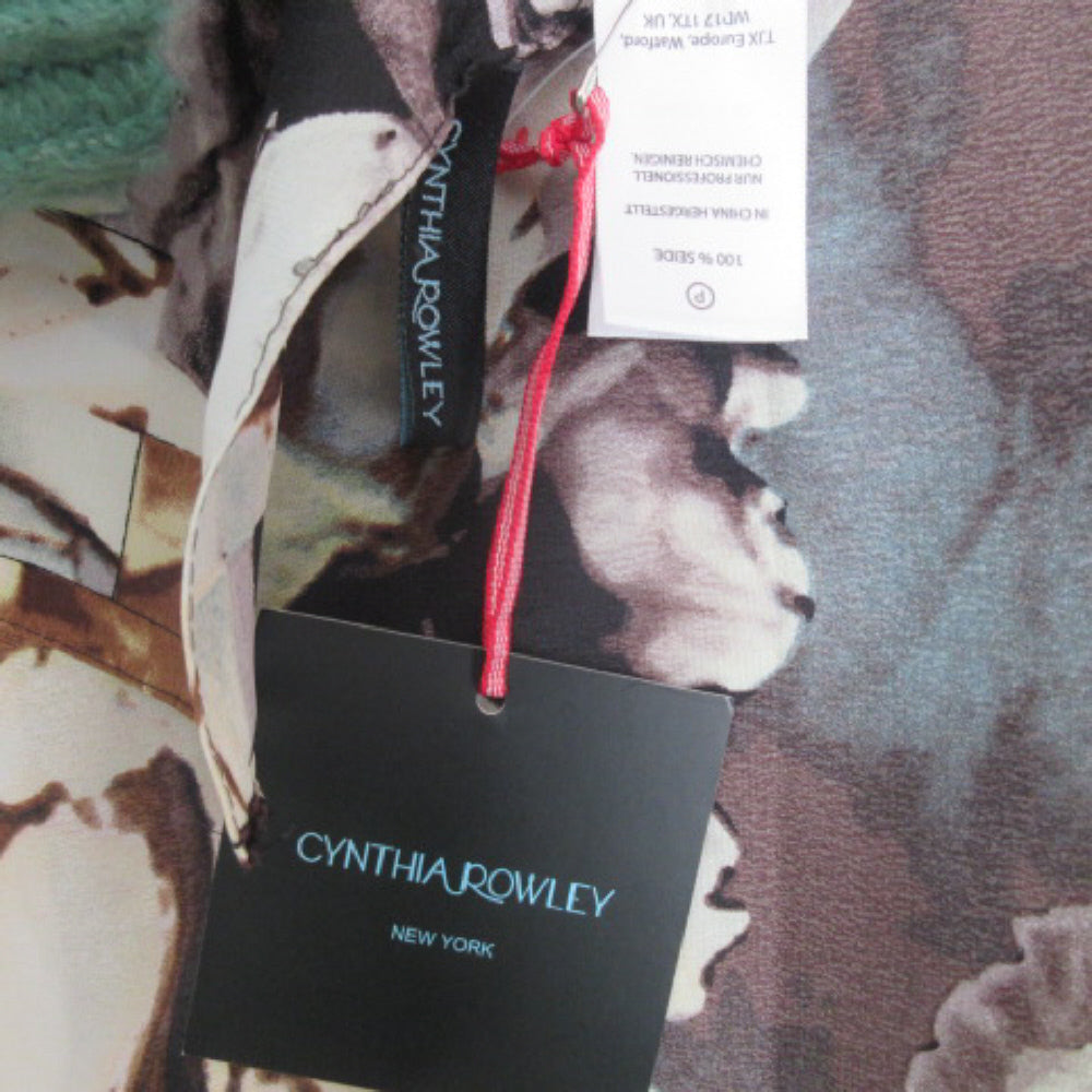 NWT Cynthia Rowley Designer Silk Scarf - Long - 3924