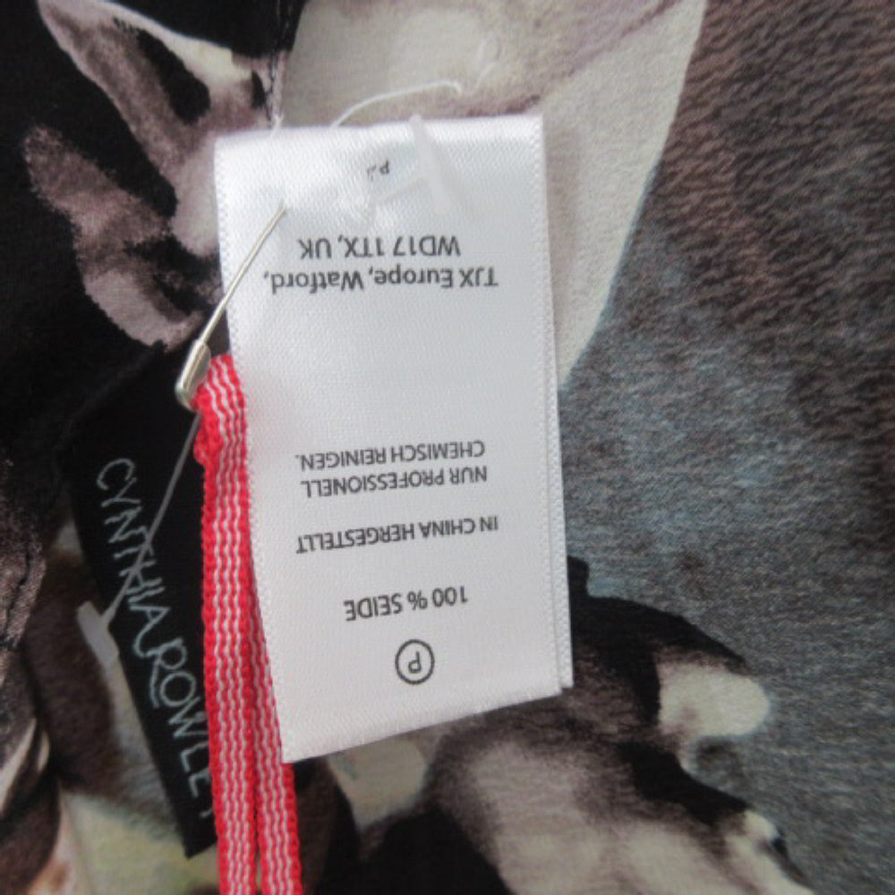 NWT Cynthia Rowley Designer Silk Scarf - Long - 3924