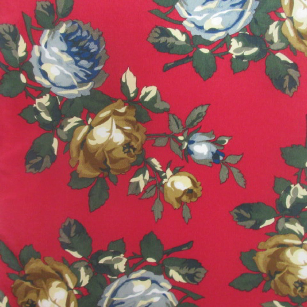 Echo Floral Silk Scarf - Long - 3959