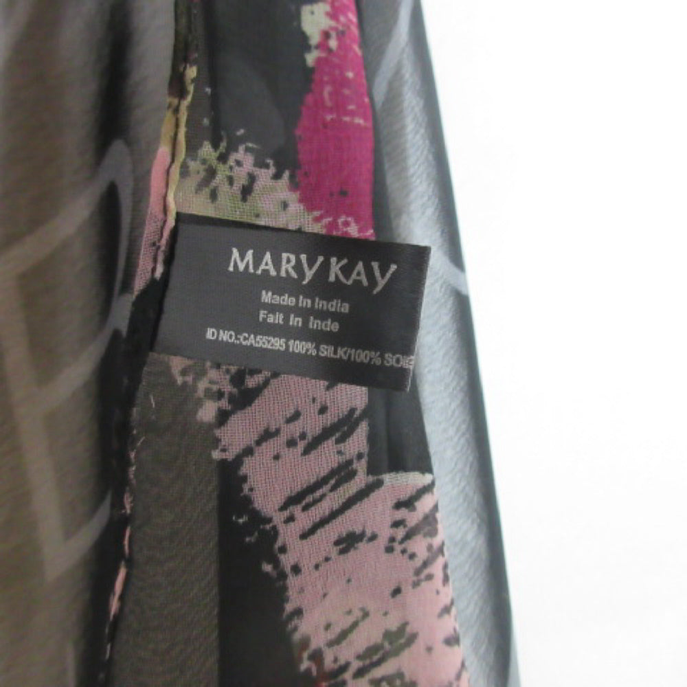 Mary Kay Motivational Sheer Silk Scarf - Long - 3963