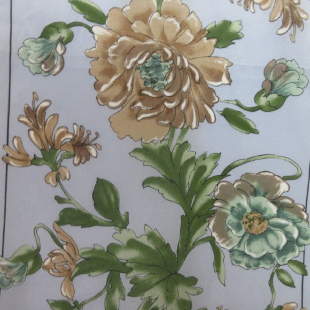 Worthington Floral Silk Scarf - Long - 3966