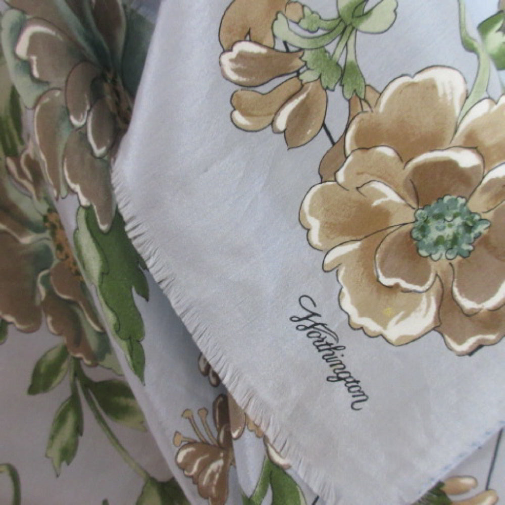 Worthington Floral Silk Scarf - Long - 3966