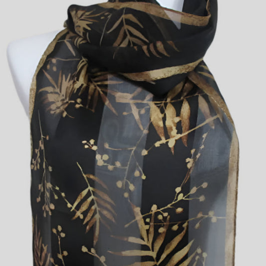 Jones New York Nature Silk Scarf - Long - 3991