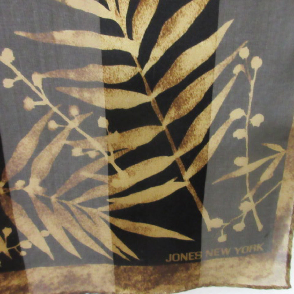 Jones New York Nature Silk Scarf - Long - 3991