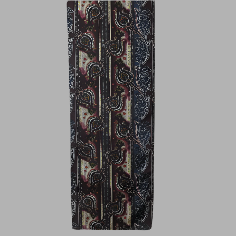 Paisley Silk Scarf - Long – 4528