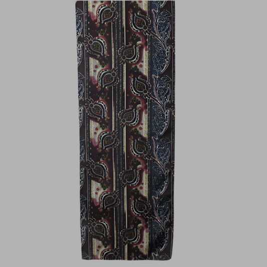 Paisley Silk Scarf - Long – 4528