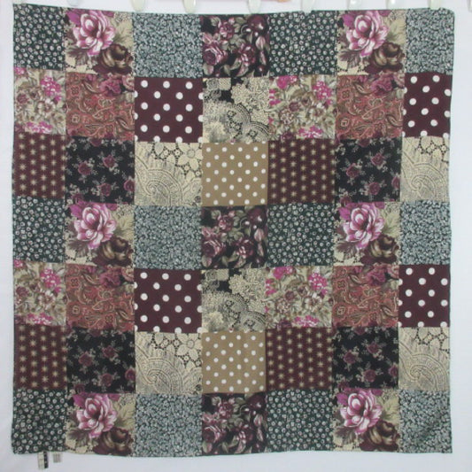 NEW YORK STUDIO Abstract Silk Scarf - Square - 4016