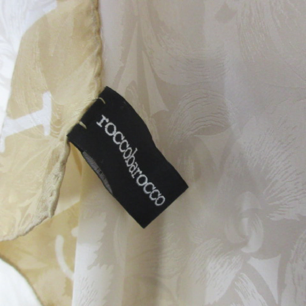 Roccobarocco Designer Italy Silk Scarf - Square - 4044