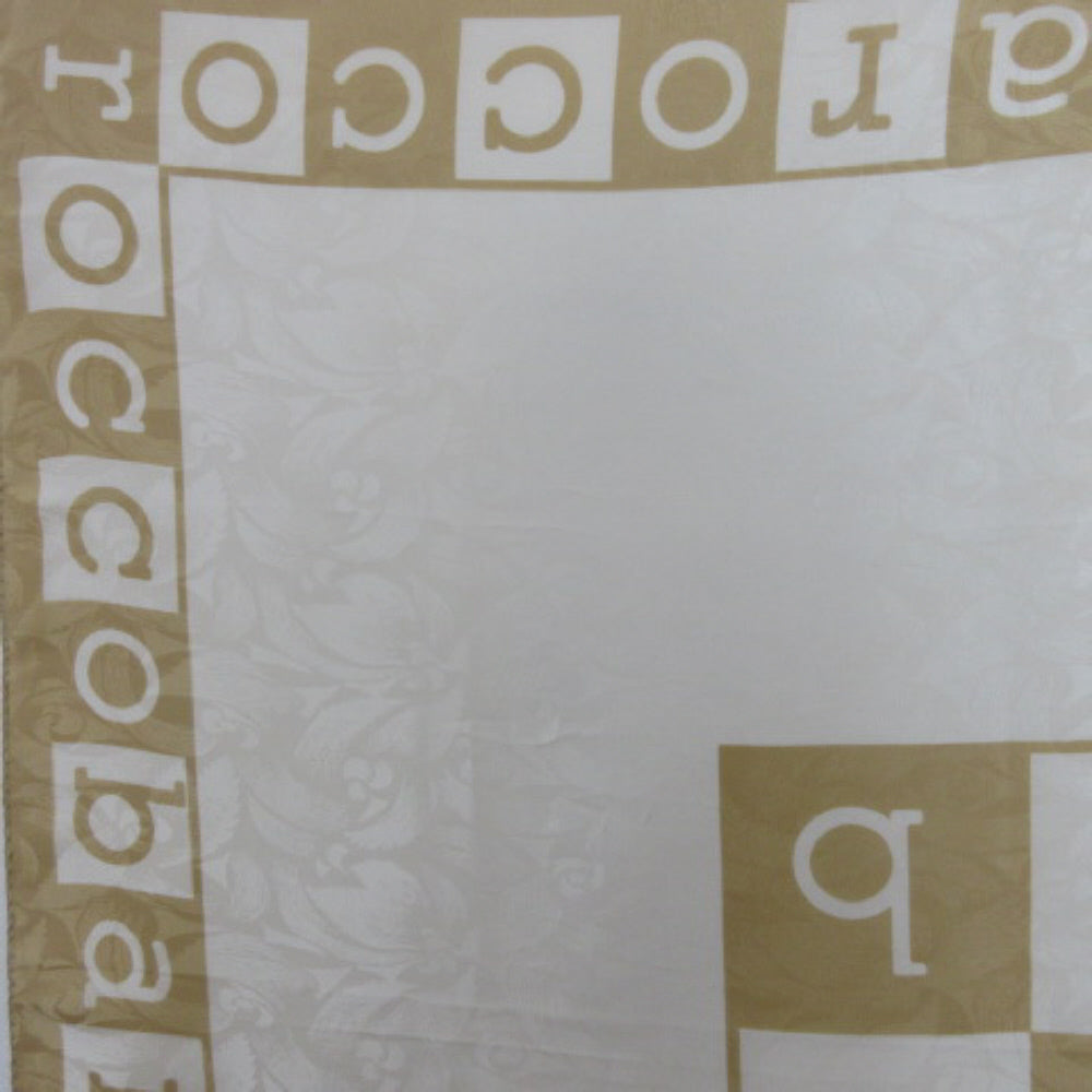 Roccobarocco Designer Italy Silk Scarf - Square - 4044